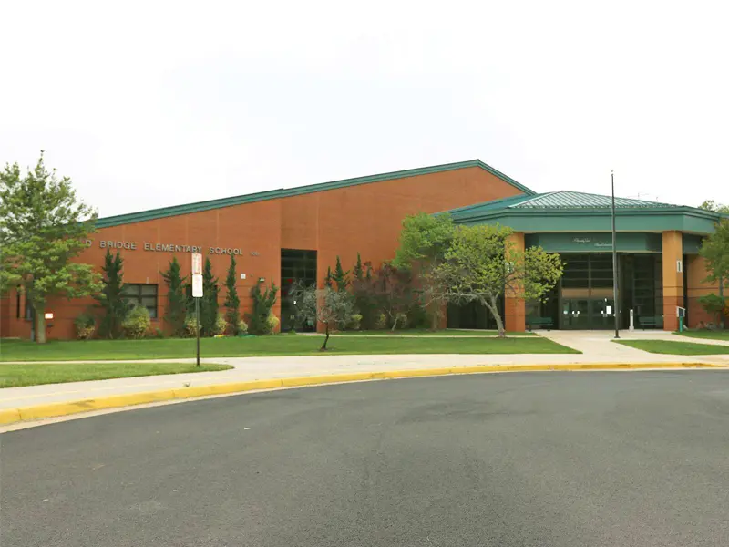 Old Bridge Elementary School building entrance