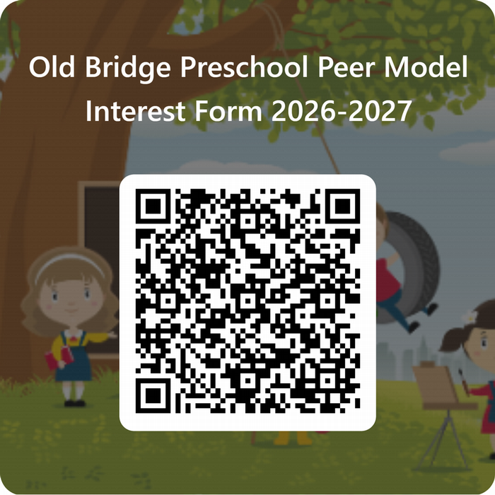 QR code for the preschool peer model interest form