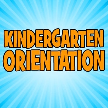 Kindergarten Orientation will be held on August 20th from 5:30- 6:30pm.